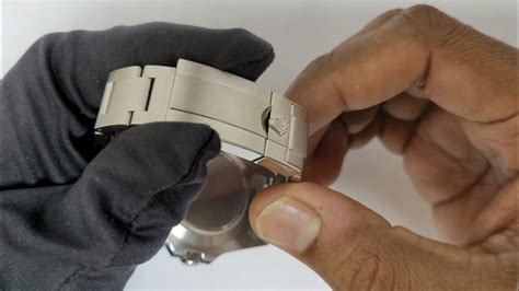 rolex clasp micro adjustment|Rolex watch glide lock adjustment.